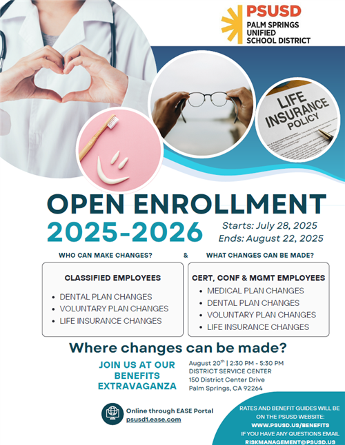 Open Enrollment Flyer 25-26